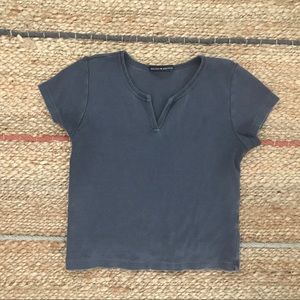 Brandy Melville blue Ashley top